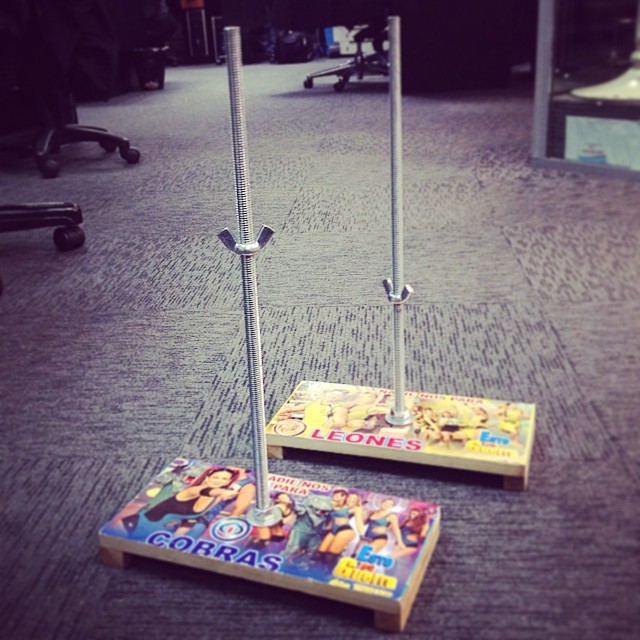 Juego de la tuerca casero (detalle)