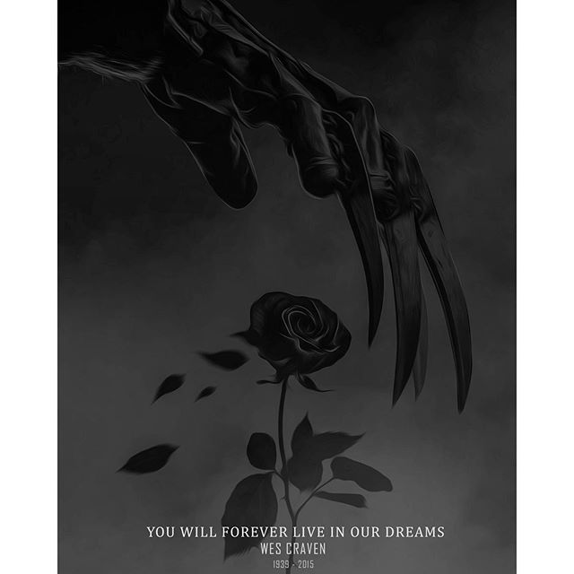 Wes Craven (1939-2015): "You will forever live in our dreams".