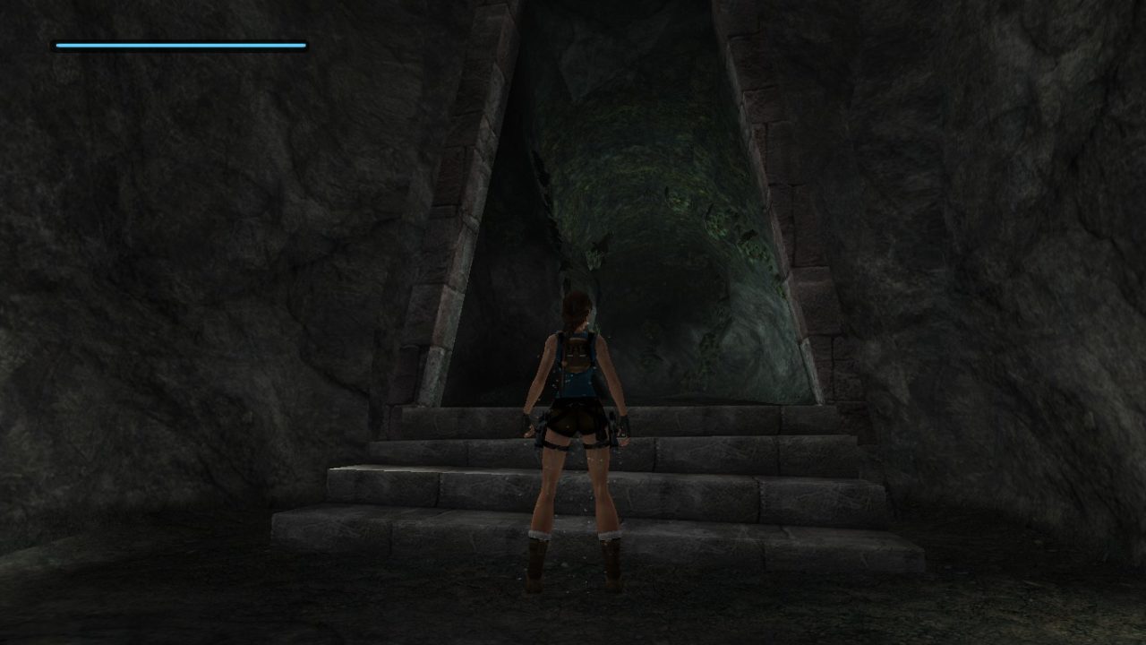 El pasadizo que lleva a la tumba de Qualopec