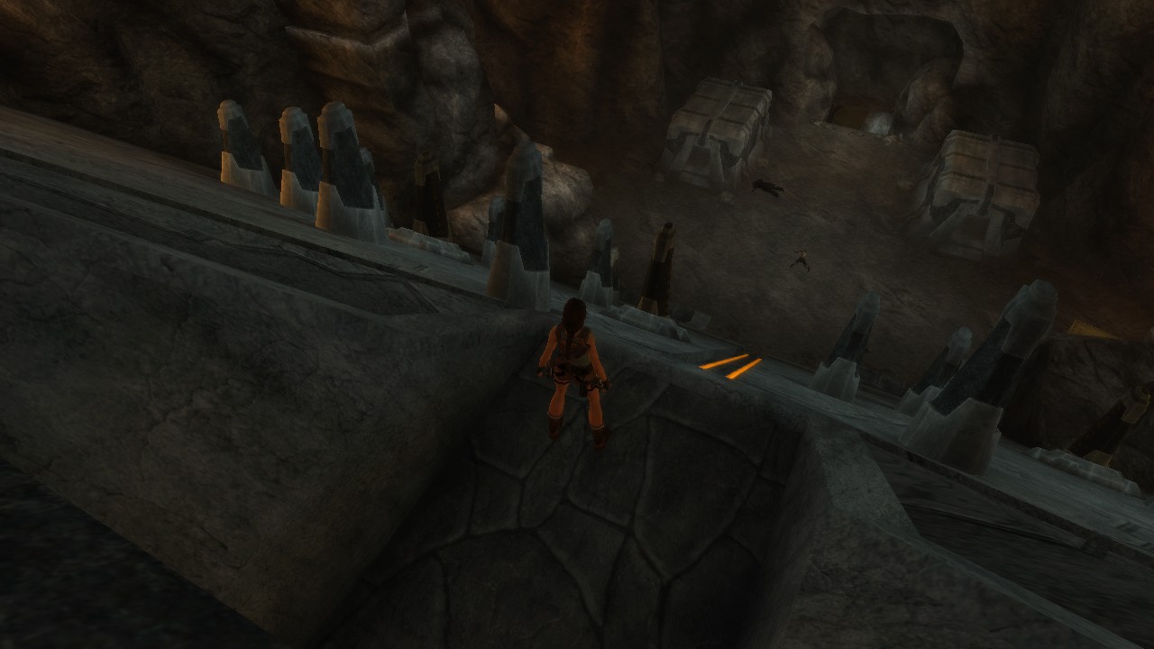 Desde la cima de la entrada a la Gran Pirámide