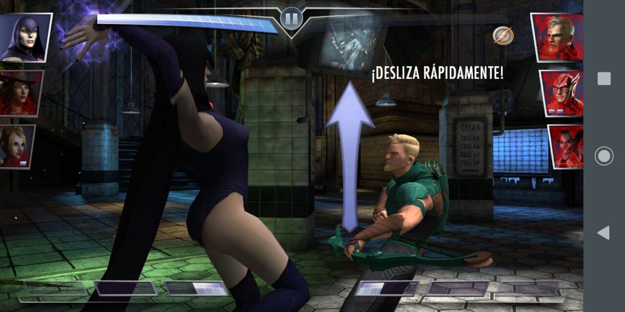 Raven vs. Green Arrow
